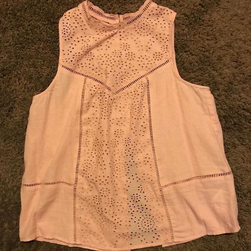 Baby pink blouse